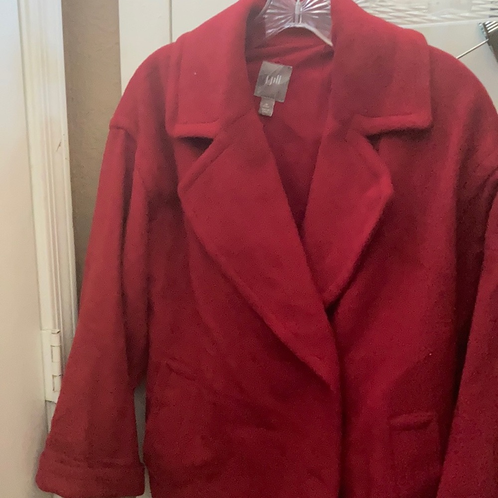 FINAL MARKDOWN J Jill lined jacket petite medium
